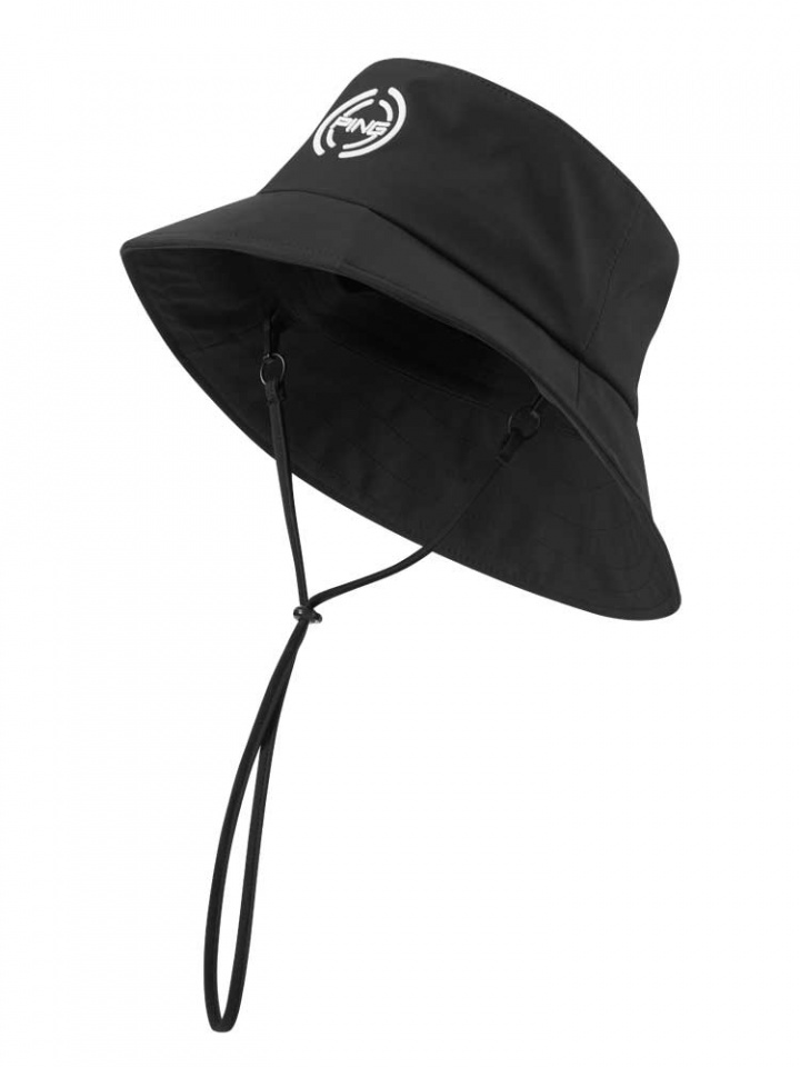 Ping Regnhatt SensorDry Svart i gruppen Kläder / Accessoarer / REGNHATTAR hos Dimbo Golf AB (4576003-060)