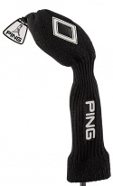 Ping Headcover Knitted Fairway Svart