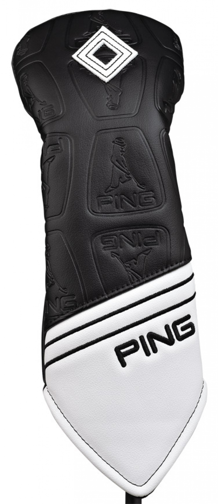 Ping Headcover Core 214 Fairway Vit/Svart i gruppen Tillbehör / Golftillbehör / Headcover Metalwoods hos Dimbo Golf AB (4581027-689910)