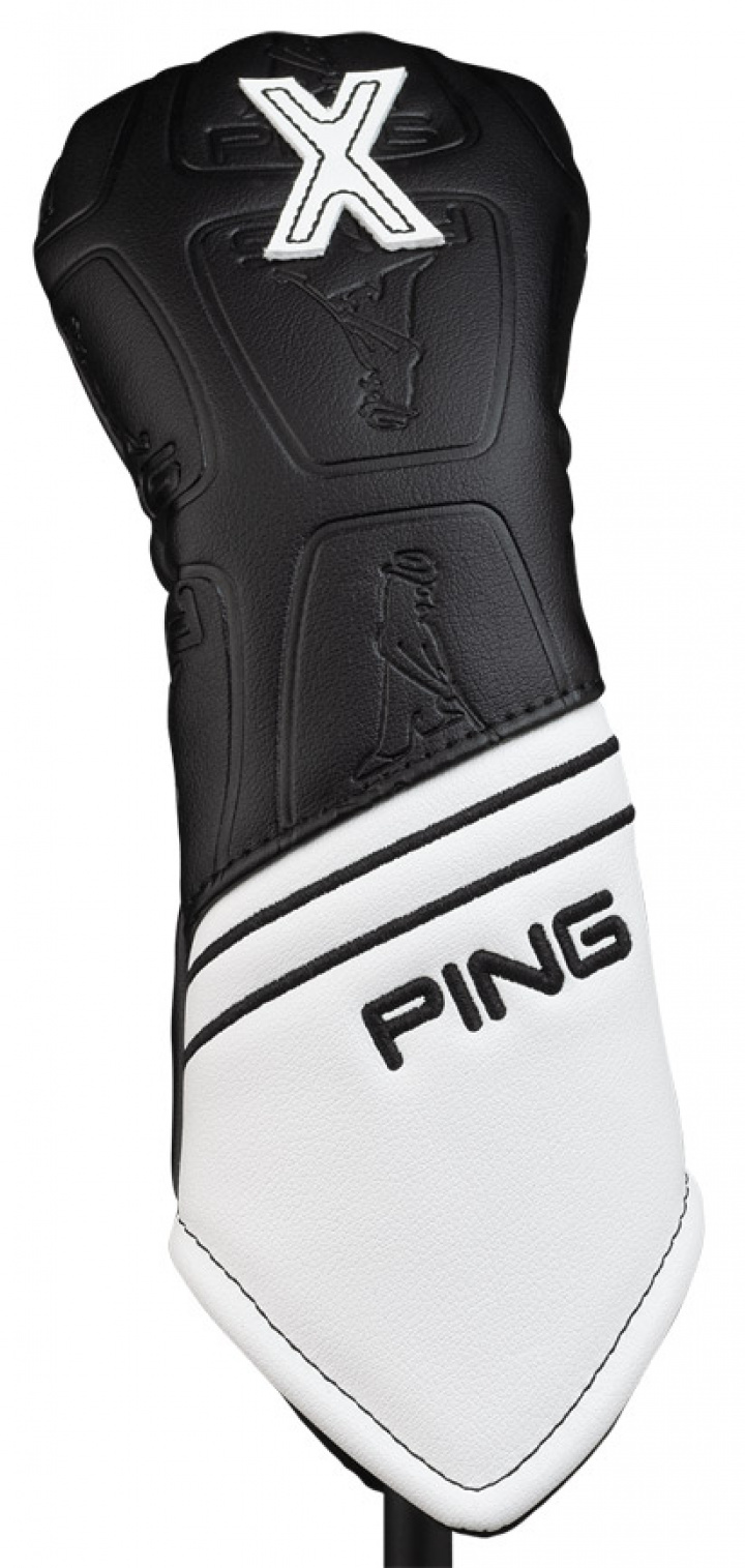 Ping Headcover Core 214 Hybrid Vit/Svart i gruppen Tillbehör / Golftillbehör / Headcover Metalwoods hos Dimbo Golf AB (4581027-709910)