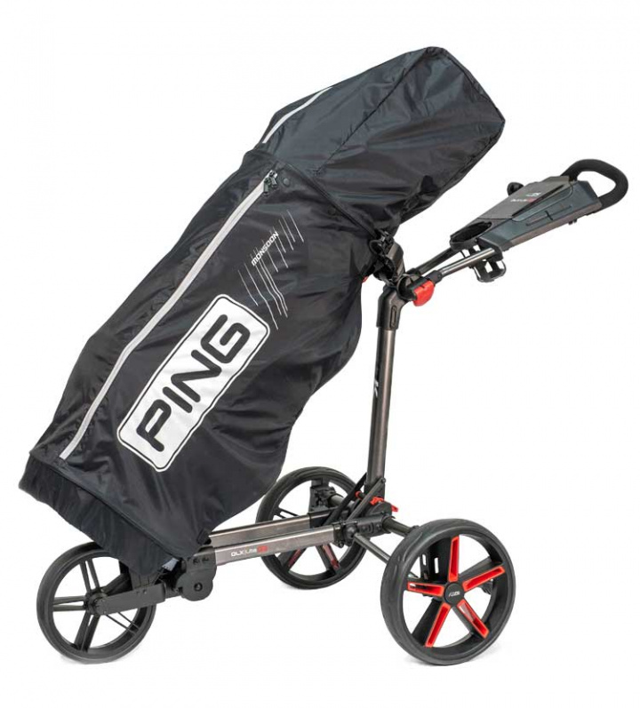 Ping Regnskydd Svart/Vit i gruppen Tillbehör / Golftillbehör / Regnskydd hos Dimbo Golf AB (4581033-3734901)
