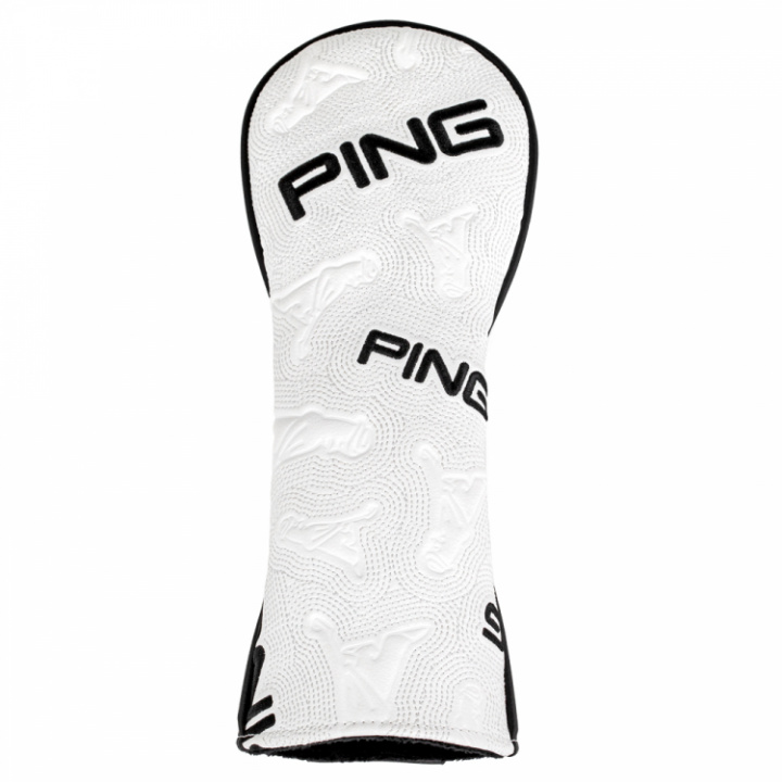 Ping Headcover Icon Fairway Vit i gruppen Tillbehör / Golftillbehör / Headcover Metalwoods hos Dimbo Golf AB (4581036-9601)