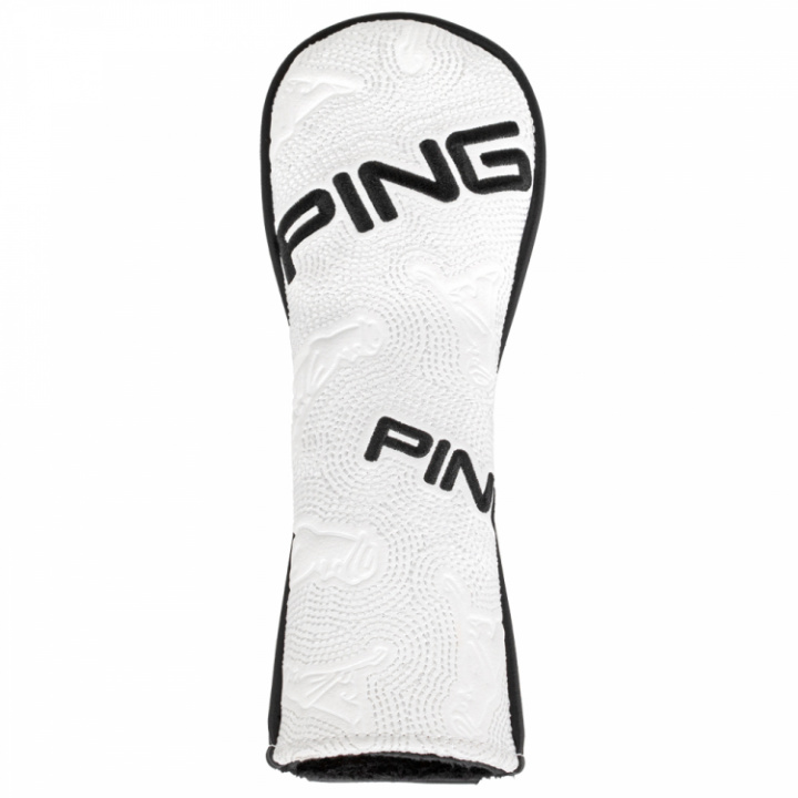 Ping Headcover Icon Hybrid Vit i gruppen Tillbehör / Golftillbehör / Headcover Metalwoods hos Dimbo Golf AB (4581036-9701)