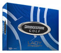 Bridgestone Golfboll Lady Precept (1st duss) Vit