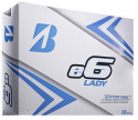 Bridgestone Golfboll Dam E6  (1st duss) Vit