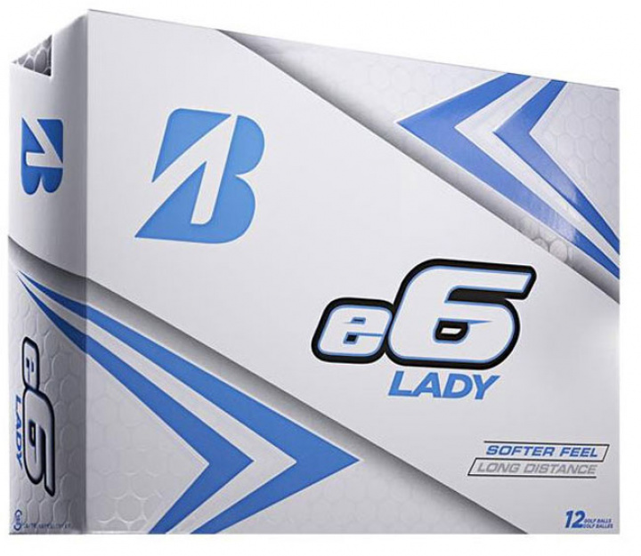 Bridgestone Golfboll Dam E6 (1st duss) Vit i gruppen Golfbollar / Dussin hos Dimbo Golf AB (4915019-10)