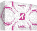 Bridgestone Golfboll Dam Precept (1st duss) Rosa