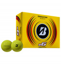 Bridgestone Golfboll E6 Gul (1st duss)