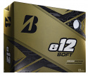 Bridgestone Golfboll E12 Soft Vit (1st duss)