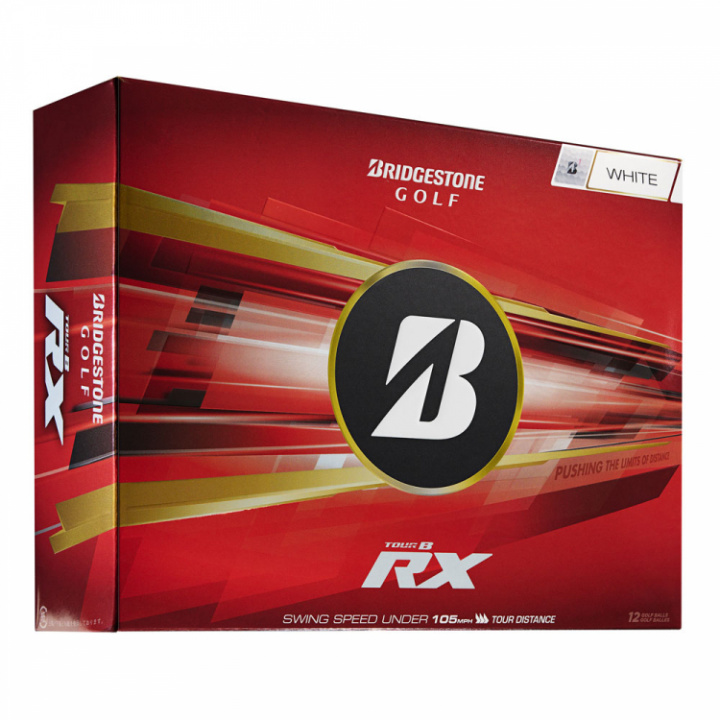 Bridgestone Golfboll 2026 Tour B RX Vit (1st duss) i gruppen Golfbollar / Bridgestone Golfbollar hos Dimbo Golf AB (4916028-2612RX)