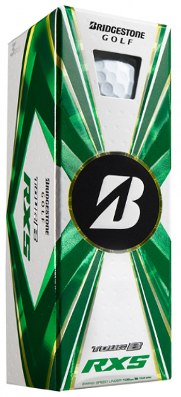 Bridgestone Golfboll 2022 Tour B RXS Vit (1st 3-pack) i gruppen Golfbollar / Bridgestone Golfbollar hos Dimbo Golf AB (4918026-10BRXS)