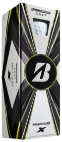Bridgestone Golfboll 2022 Tour B X Vit (1st 3-pack)