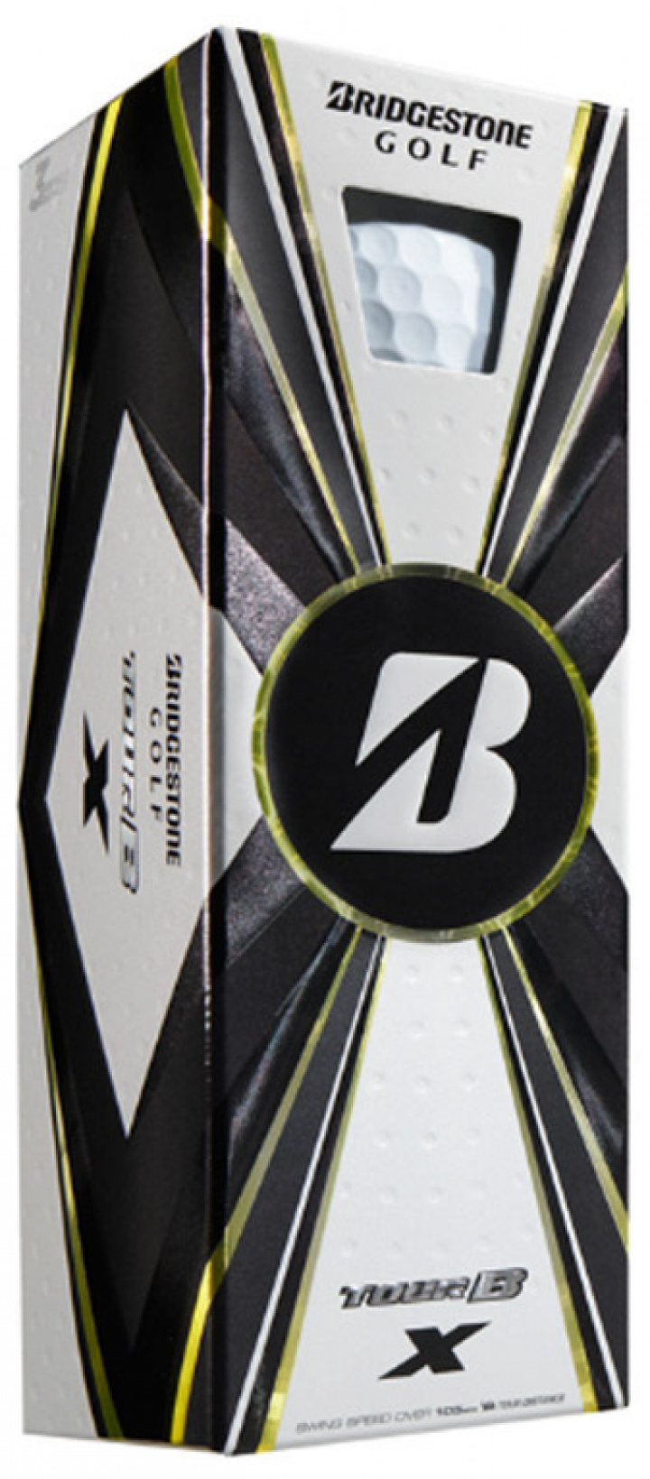 Bridgestone Golfboll 2022 Tour B X Vit (1st 3-pack) i gruppen Golfbollar / Bridgestone Golfbollar hos Dimbo Golf AB (4918026-10BX)