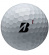 Bridgestone Golfboll 2024 Tour B XS Vit Tiger Edition (1st 3-pack)