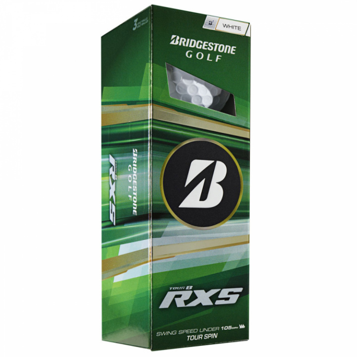 Bridgestone Golfboll 2026 Tour B RXS Vit (1st 3-pack) i gruppen Golfbollar / Bridgestone Golfbollar hos Dimbo Golf AB (4918034-26BRXS)
