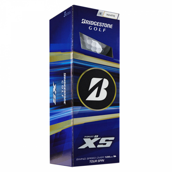 Bridgestone Golfboll 2026 Tour B XS Vit (1st 3-pack) i gruppen Golfbollar / Bridgestone Golfbollar hos Dimbo Golf AB (4918034-26BXS)