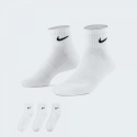 Nike Golfstrumpa Herr Everyday Cush Ankle 3 par 42-46