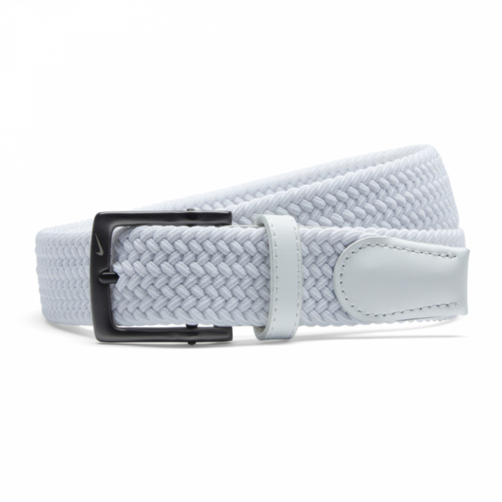 Nike Bälte Heathererd Stretch Vit i gruppen Golfkläder / Accessoarer / Bälten hos Dimbo Golf AB (5010001-100Sr)