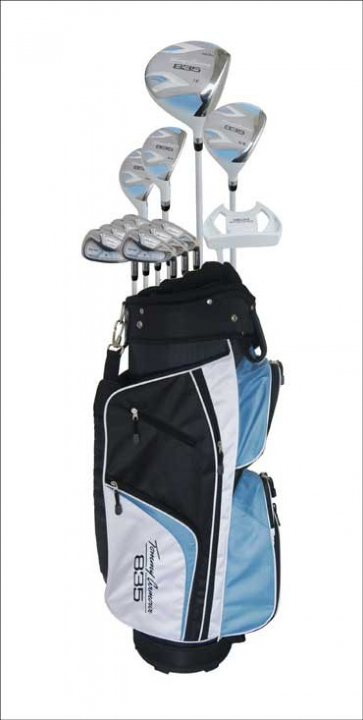 Tommy Armour Startpaket 835 Dam Höger (Vanligast) Grafit/Grafit i gruppen Golfklubbor / Nybörjarset Golf hos Dimbo Golf AB (5480004-21300)