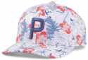 Puma Keps Herr Nassau P Snapback Bright Vit/Bright Cobalt/Het Coral