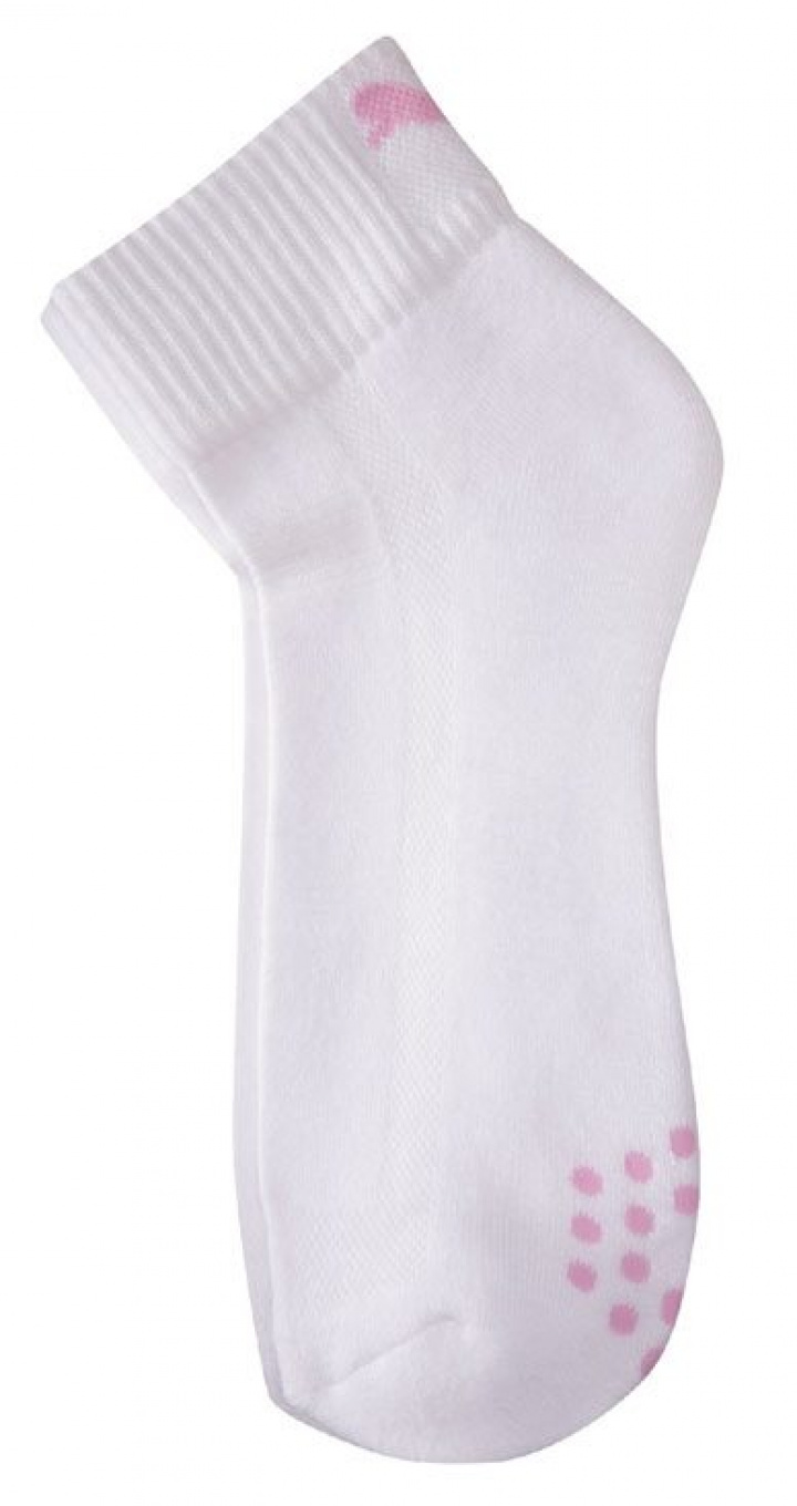 Puma Strumpor 906193 Performance Quarter 2-Pack Vit/Rosa i gruppen Kläder / Accessoarer / STRUMPOR hos Dimbo Golf AB (5508002-033538r)