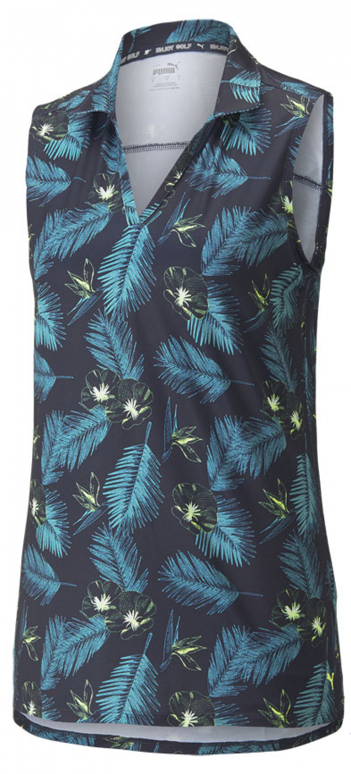 Puma Piké Dam Cloudspun Coast Svart Heather i gruppen Kläder / Damkläder / KORTÄRM / Puma Pike Dam hos Dimbo Golf AB (5524034-0024r)