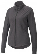Puma Långärm Dam Cloudspun Daybreak Jacka Svart Heather