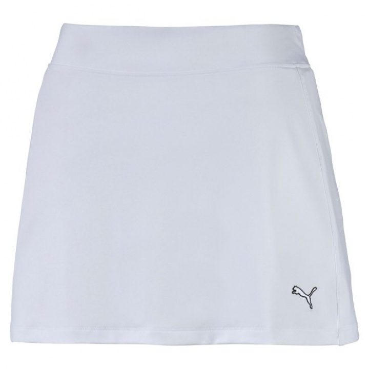 Puma Kjol Dam 570561 Solid Knit Vit i gruppen Rea / Rea Kläder / Dam hos Dimbo Golf AB (5532005-0203r)