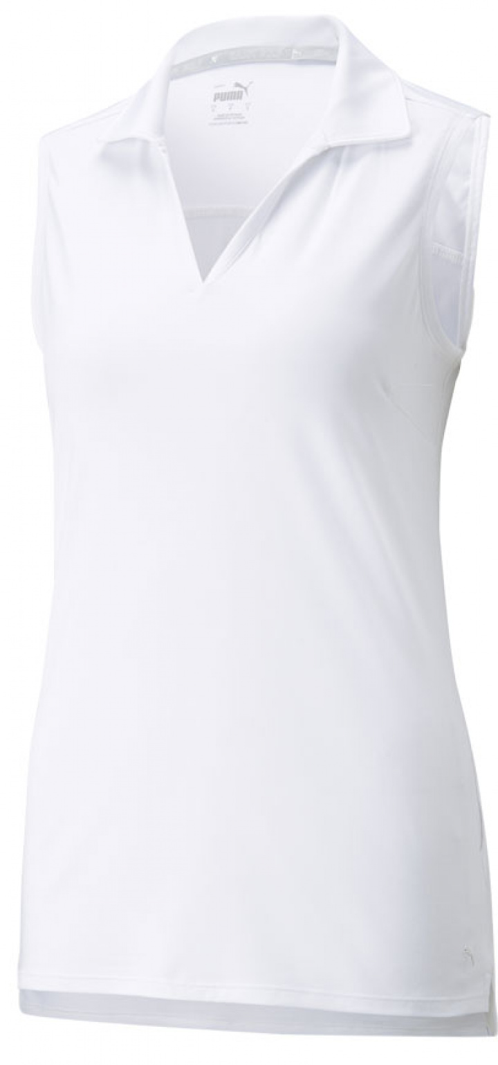 Puma Ärmlös Dam Cloudspun Coast Piké Bright Vit i gruppen Rea / Rea Kläder / Dam hos Dimbo Golf AB (5542023-0014r)