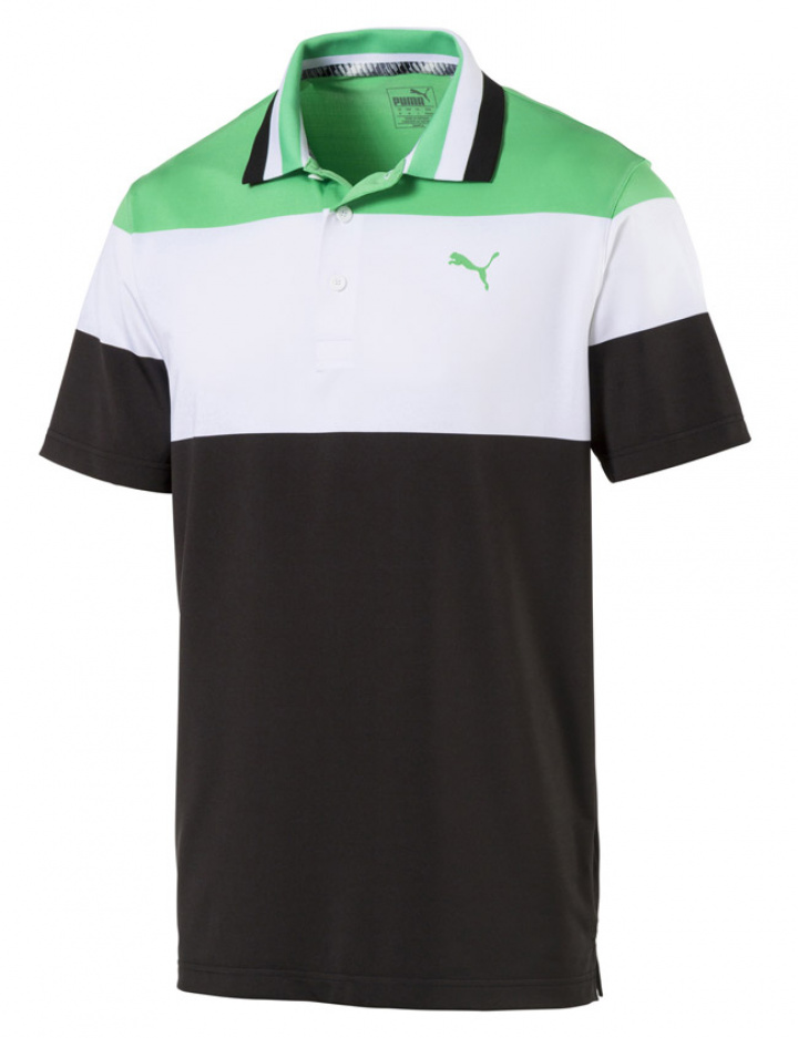 Puma Piké Herr Nineties Grön i gruppen Rea / Rea Kläder / Herr hos Dimbo Golf AB (5550051-0504r)