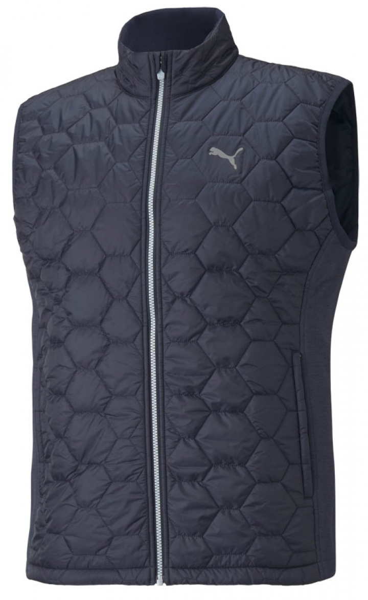 Puma Väst Cloudspun WRMLBL Marinblå Blazer i gruppen Kläder / Herrkläder / VÄSTAR / Puma Väst Herr hos Dimbo Golf AB (5553003-0024r)