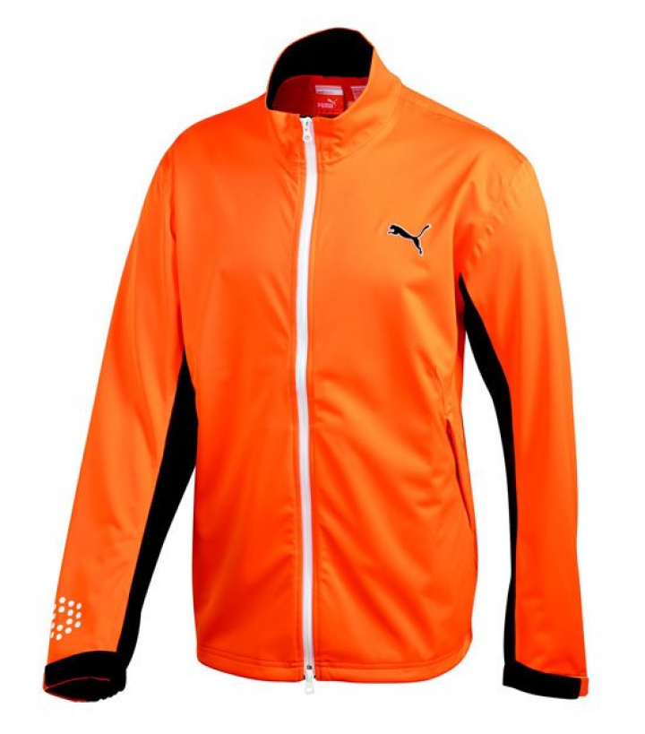 Puma Regnjacka Herr 565288 Storm Pro Jacket Orange i gruppen Kläder / Herrkläder / JACKA hos Dimbo Golf AB (5556001-0104r)