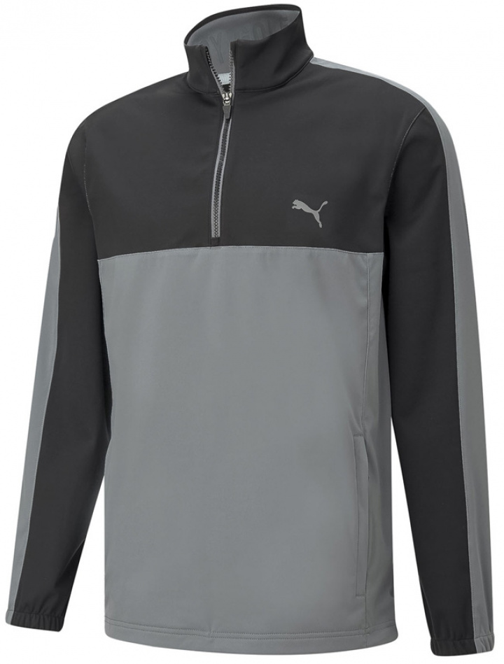 Puma Herr Vindjacka Riverwalk Svart/Quiet Shade i gruppen Kläder / Herrkläder / JACKA hos Dimbo Golf AB (5562006-0014r)