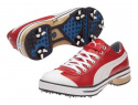 Puma Golfsko Herr Club 917 Röd/Vit