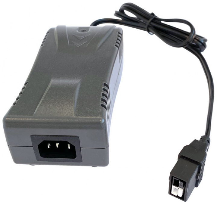 MotoCaddy Batteriladdare Lithium Svart/Vit Kontakt -2019 i gruppen Golfverkstad / Reservdel Golfvagn / Motocaddy Reservdelar hos Dimbo Golf AB (5781012-0152)