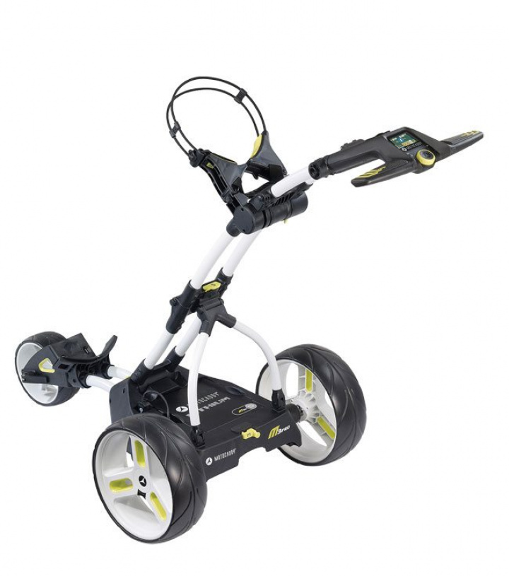 MotoCaddy Elvagn M3 Pro Lithium 36 hål Vit i gruppen Vagnar / Elvagnar hos Dimbo Golf AB (5784011-1010)