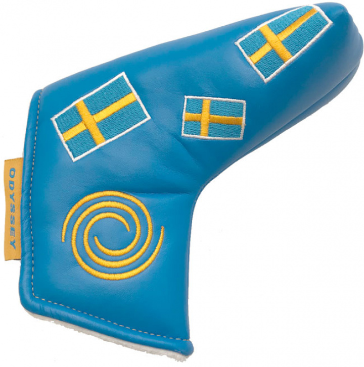Odyssey Headcover Putter Blade Sverige Blå/Gul i gruppen Tillbehör / Golftillbehör / Headcover Putter hos Dimbo Golf AB (5881008-80)