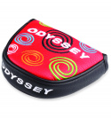 Odyssey Headcover Putter Mallet Tour Swirl Röd
