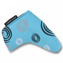 Odyssey Headcover Putter Blade Swirl Blå