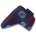 Odyssey Headcover Putter Blade Swirl Marinblå