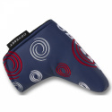 Odyssey Headcover Putter Blade Swirl Marinblå