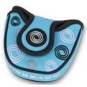Odyssey Headcover Putter Mallet Swirl Blå