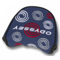 Odyssey Headcover Putter Mallet Swirl Marinblå