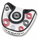 Odyssey Headcover Putter Mallet Swirl Vit