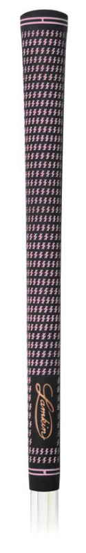 Lamkin Golfgrepp Dam Crossline Runt Undersize Svart/Rosa
