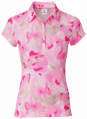 Daily Sports Kortärmad Piké Cammy Mesh 343105 Rosa