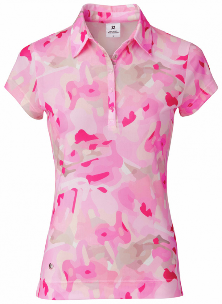 Daily Sports Kortärmad Piké Cammy Mesh 343105 Rosa i gruppen Kläder / Damkläder / KORTÄRM / Daily Sports Pike hos Dimbo Golf AB (6024082-9304r)