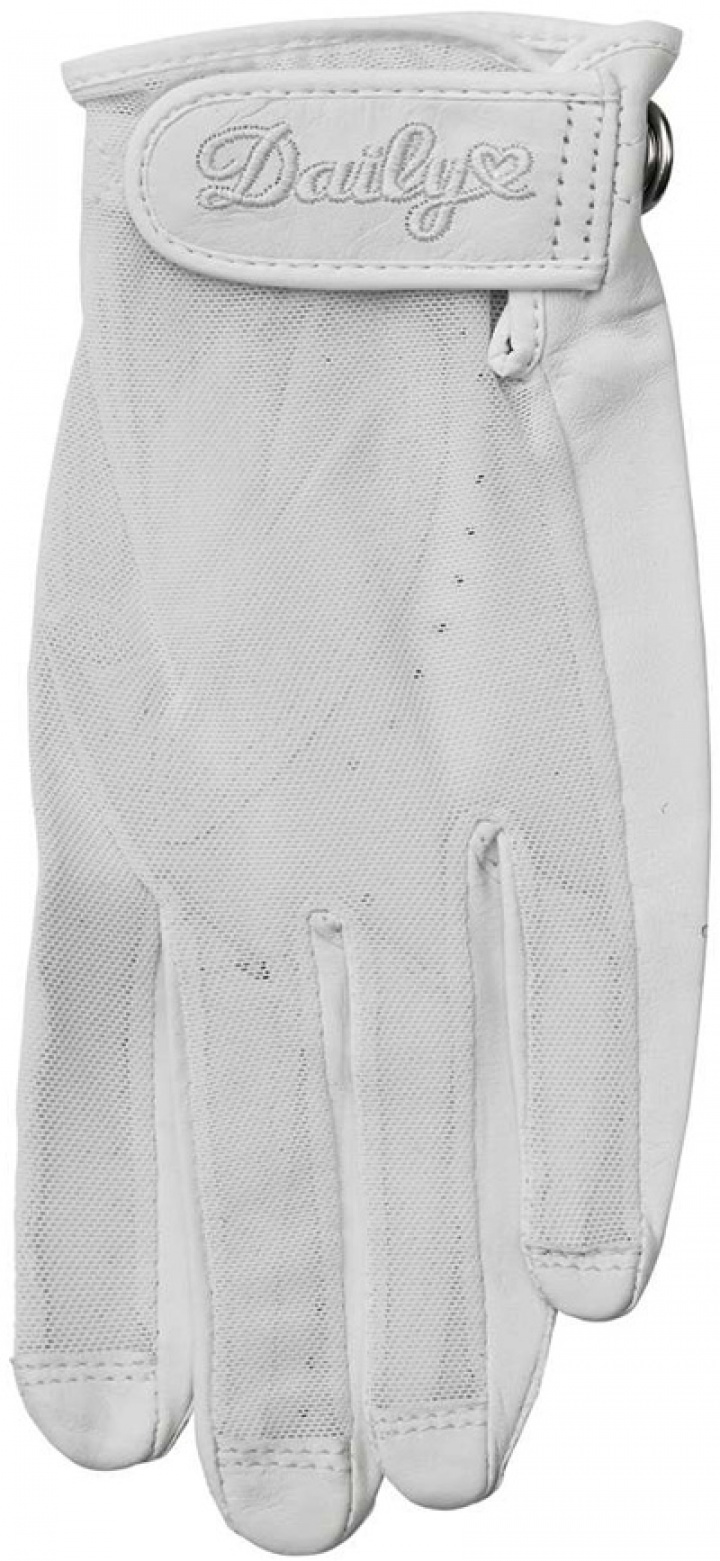 Daily Sports Golfhandske Sun Glove 743705 LLH (Vanligast) Vit i gruppen Rea / Rea Golfhandskar / Dam Vänster (Vanligast) hos Dimbo Golf AB (6044010-1004r)