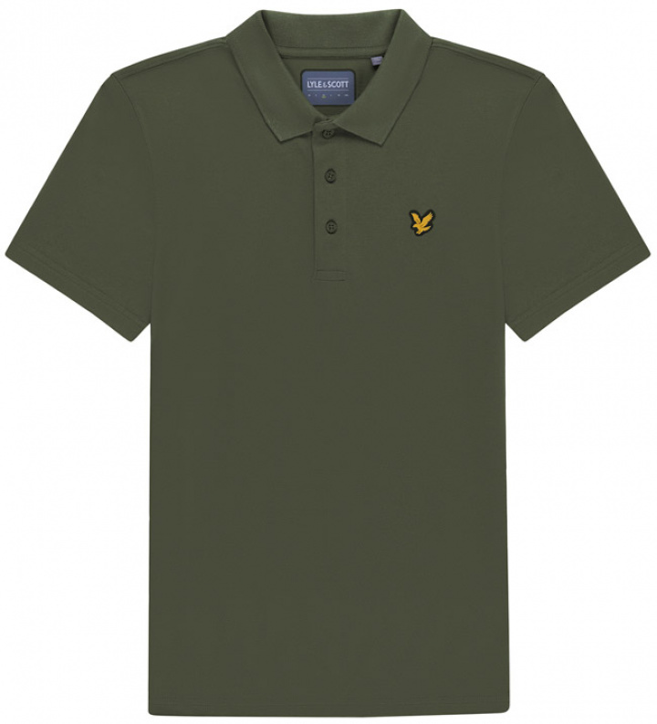 Lyle & Scott Piké Sport Herr Grön i gruppen Kläder / Herrkläder / KORTÄRMAT hos Dimbo Golf AB (6250021-X654r)