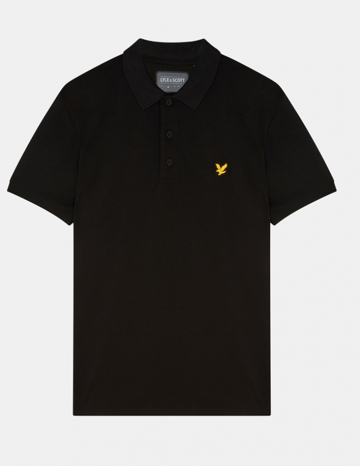 Lyle & Scott Piké Sport Herr Jet Svart i gruppen Rea / Rea Golfkläder / Herr hos Dimbo Golf AB (6250021-Z8653r)